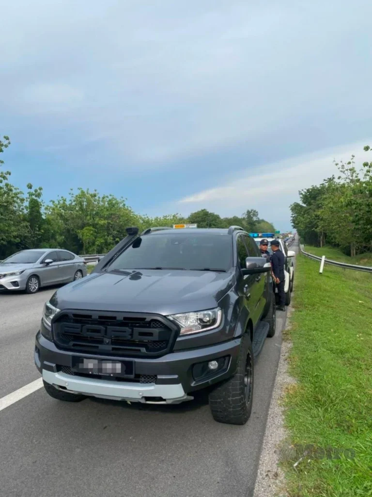 JPJ sita Ford Ranger dipandu warga Ghana tanpa cukai jalan sah