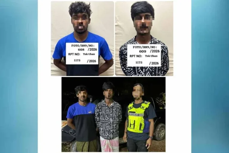 PATI Bangladesh tumpas ketika menumpang di surau