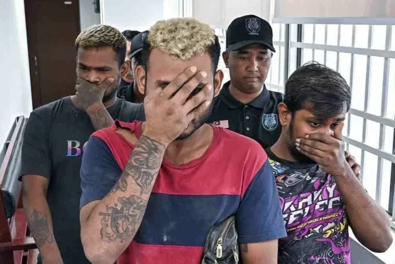 Tiga lelaki berdepan penjara 20 tahun, rompak kedai runcit guna parang