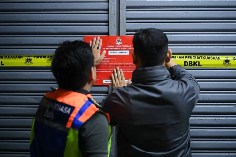 DBKL tutup 2 premis warga asing, operasi tanpa lesen di pasar borong