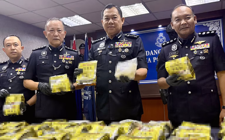 Polis rampas dadah lebih RM3juta, remaja 16 tahun antara 8 ditahan
