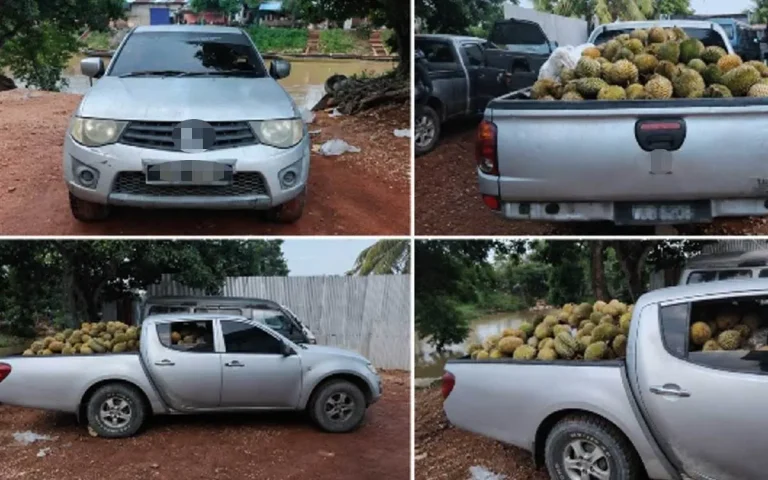 Lelaki ditahan bawa durian 700kg tanpa dokumen sah
