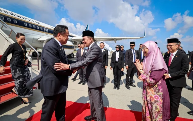PM Thailand tiba untuk mulakan lawatan rasmi dua hari ke Malaysia