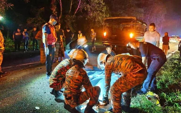 Pekerja restoran makanan segera maut nahas dua kereta di Baling