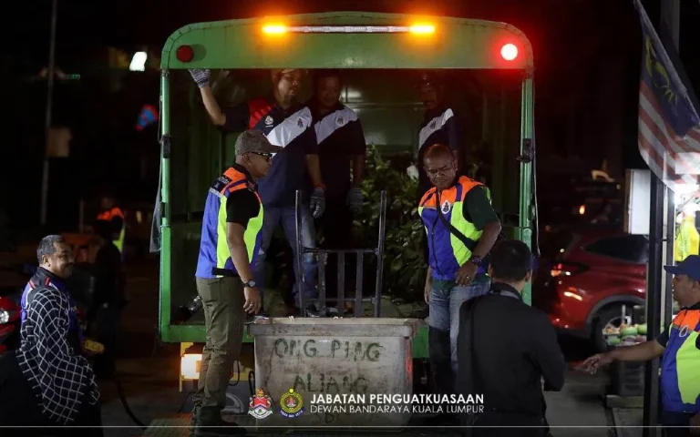 DBKL sapu bersih penjaja haram di Selayang