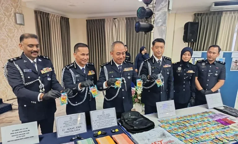 Suami isteri antara tujuh ditahan, dadah lebih RM538,000 dirampas
