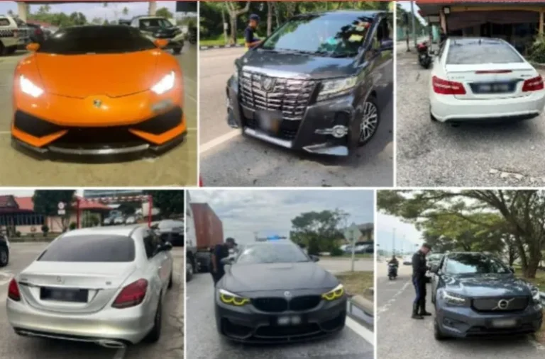 Lamborghini bernilai lebih RM1 juta antara 11 kenderaan mewah disita JPJ