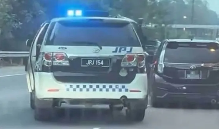 Myvi ubah suai ekstrem dikejar JPJ, pemandu ditahan